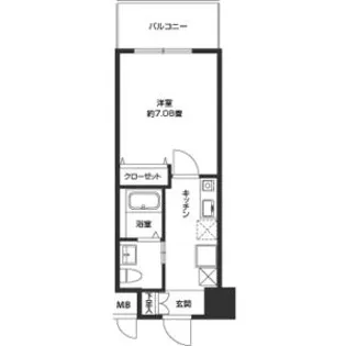 CASSIA豊中三国【2階】の間取り