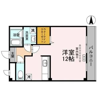 ポワールガーデンⅡ【3階】の間取り