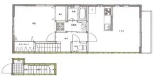 comfort warabee【2階】の間取り