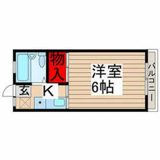 b′CASA千葉野田Ⅱre−born【2階】の間取り