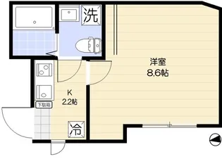 スワンハイム曳舟【1階】の間取り