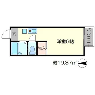 Rin'sコーポラティヴハウスⅡ【202号室】の間取り