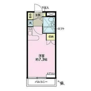 フォルテ21山手【2階】の間取り