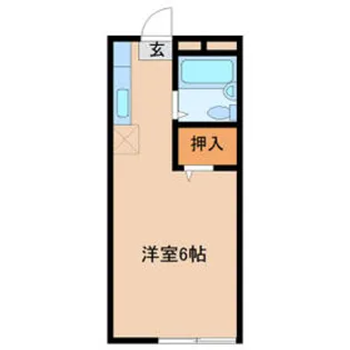アリス茂原【2階】の間取り