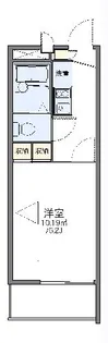 レオパレスエスペランサ【3階】の間取り