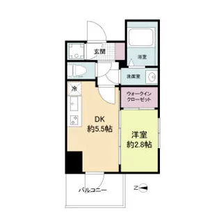 セレニテ新大阪グランデ シュッド【0301号室】の間取り