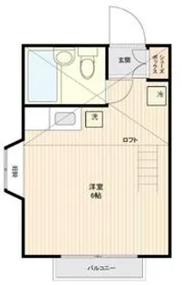 ミルフィーユ川角【2階】の間取り