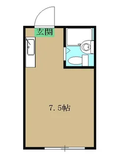 第三ビル【102号室】の間取り