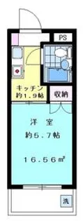 ハイタウン蒲田【4階】の間取り