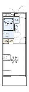 レオパレスエスペランサ【2階】の間取り
