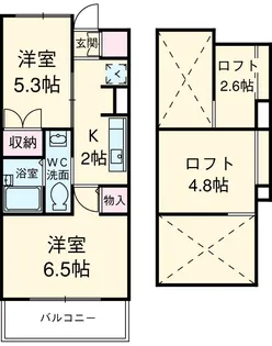 エステムコート名古屋駅前CORE【10階】の間取り
