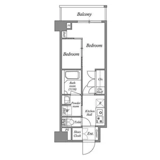 ACP Residence 亀戸【5階】の間取り
