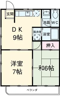 グランドステータス林【4階】の間取り