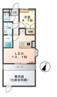 グレイス・コート【1階】の間取り