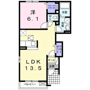 エル・グレコA【1階】の間取り