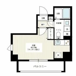ヴェルト川崎イースト【6階】の間取り