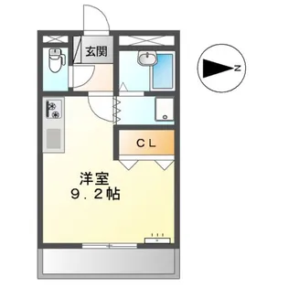 ハイツ御殿山【2階】の間取り