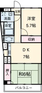 モリヒロスクエア【303号室】の間取り