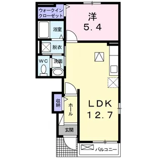 ピオニ− サワグチ【1階】の間取り