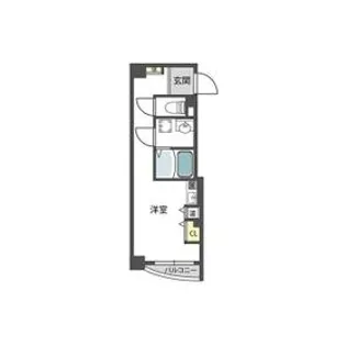 サニーハウス豊中【00306号室】の間取り