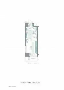 クレアシオン中野北【1階】の間取り