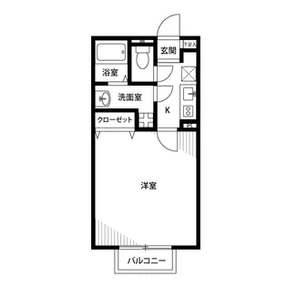 アムール Sen【2階】の間取り