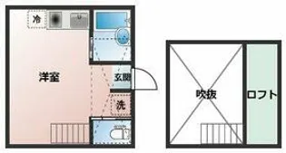 エスポワール【2階】の間取り