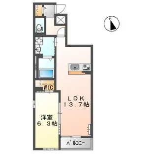 紺屋館【4階】の間取り