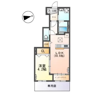 オウル ハウス【1階】の間取り