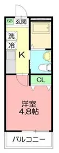 DEN生田【3階】の間取り