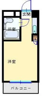 パルス菊名【203号室】の間取り