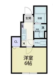 Riverain III(リバレイン スリー)【1階】の間取り