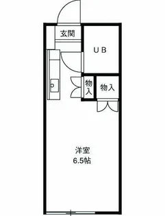 レジナムンディ【106号室】の間取り