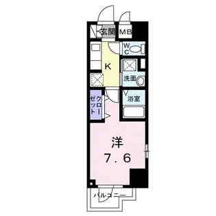 スアヴィス平塚八千代【3階】の間取り