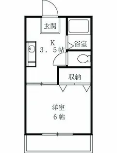 第2田辺コーポ【2階】の間取り