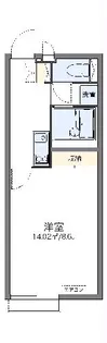 レオネクストメゾン姉崎【1階】の間取り