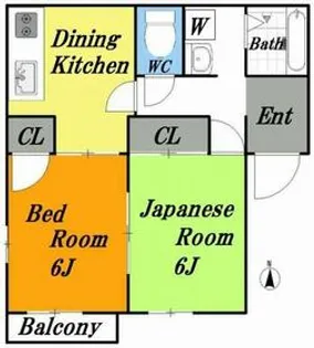 えふ・が〜でん【2階】の間取り