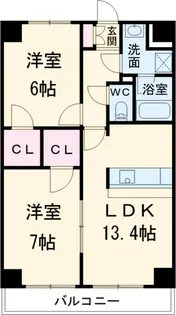 meLiV岩倉(メリヴ岩倉)【10階】の間取り