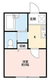 ガーデンコート仁戸名【1階】の間取り