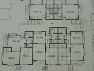ソレイユ夏見【1階】の間取り