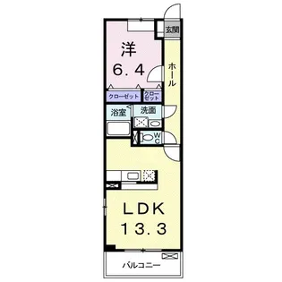 メゾン・エスポワール【2階】の間取り