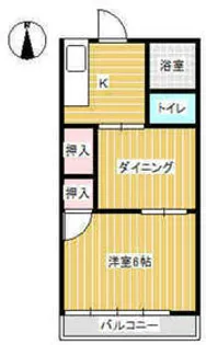 旭ハイツ【202号室】の間取り