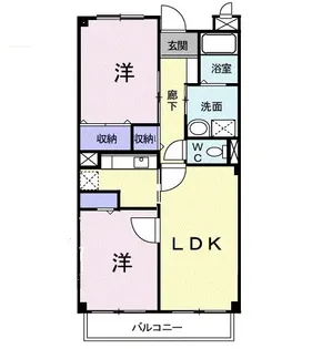 リーフィ21【2階】の間取り