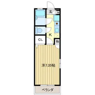 ハイツロブレ【3階】の間取り