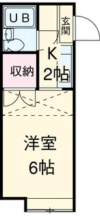 コスモ21【207号室】の間取り