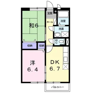 アルゴハイツ【1階】の間取り
