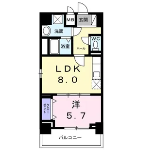 ココ クレメント 2【3階】の間取り