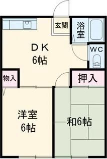 メゾンクリスタル【2階】の間取り