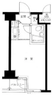 ホーユウコンフォルト蒲田【3階】の間取り