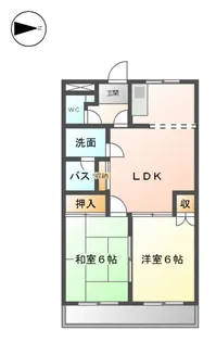 パークハイム【1階】の間取り